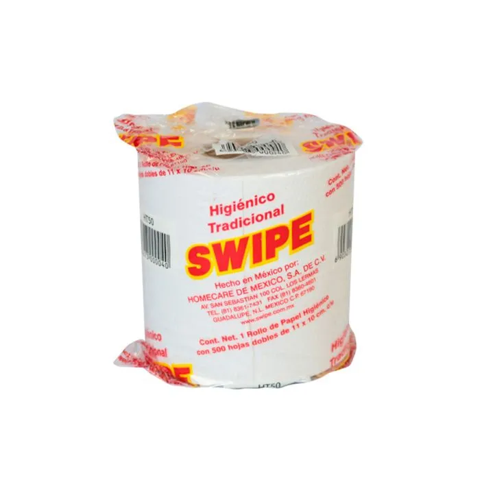 Papel Higienico 500 Hojas SWIPE
