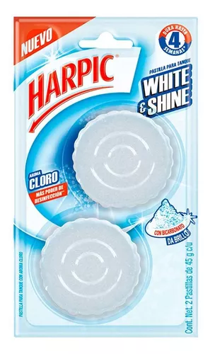 Pastilla Sanitaria HARPIC White & Shine