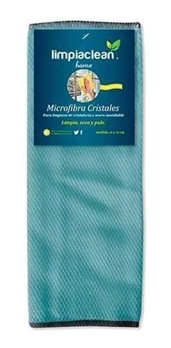 Paño Microfibra Cristales 30x30cm LIMPIACLEAN
