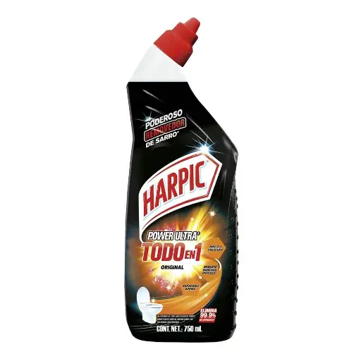 Gel Limpiador Desinfectante para Baños HARPIC Power Ultra