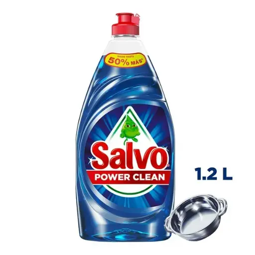 Jabon Liquido para Trastes Power Clean SALVO