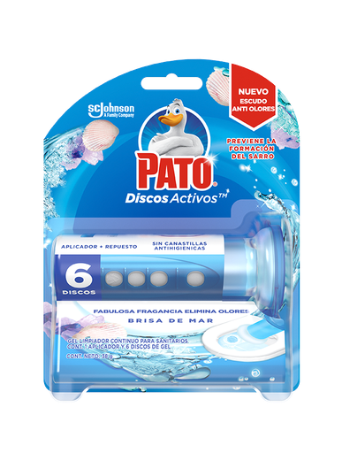 Pastilla para Sanitario Discos Activos PATO PURIFIC