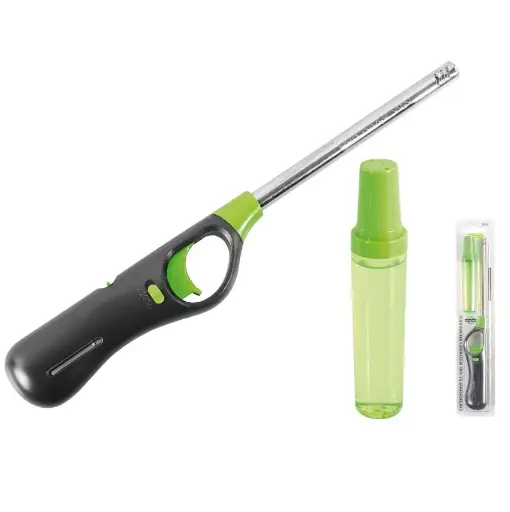 Encendedor Gas Recargable C/Repuesto LION TOOLS