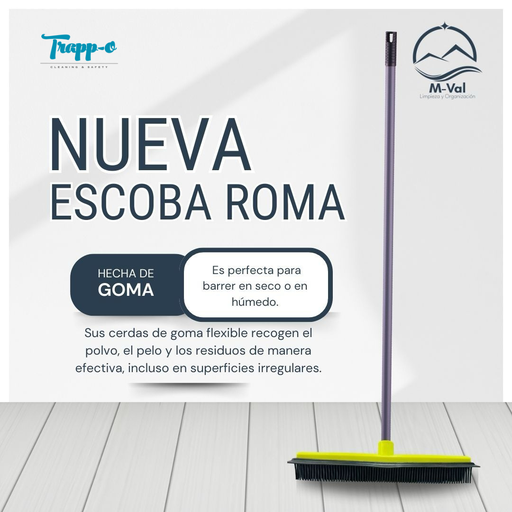 Escoba de Goma Roma MVAL