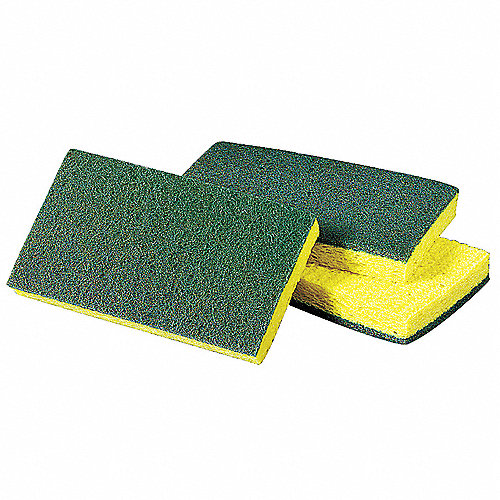 Fibra Verde con Esponja 9x15 GENERICA