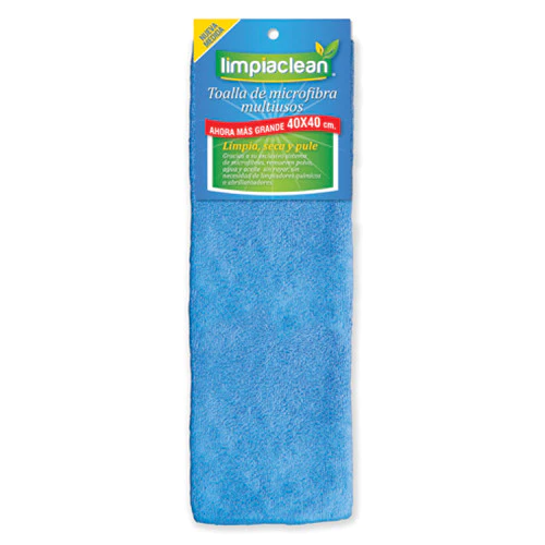 Paño Microfibra 40x40cm LIMPIACLEAN